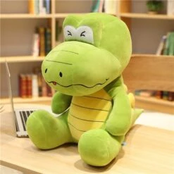 Lustiges Dinosaurier Krokodil Stofftier Im Comic Look (25-55cm) -Dinosaurier-Spielzeug 25 55cm Big Cartoon Sit Crocodile Plush Toys for Children Stuffed Animal Real Life Alligator Doll 4ac8ef29 a729 4606 ac86 9e6bfd762a31