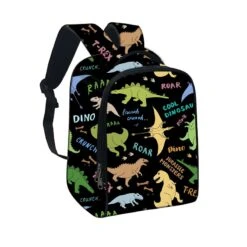 Kindergarten Rucksack Mit Bunten Dinosaurier Print -Dinosaurier-Spielzeug H43bf926ea8664811873ae0e440740498z
