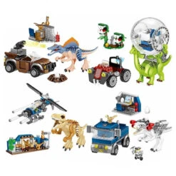 Jurassic World Dinosaurier Spielzeug Set Mit Vielen Dinos Und Figuren
