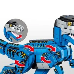 2-in-1 Dinosaurier T-Rex Motorrad Bausatz -Dinosaurier-Spielzeug S33c0e4e3487148ca99b75121cc46e3c91