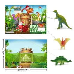 Adventskalender Mit Dinosaurier-Figuren Und Spielmatte -Dinosaurier-Spielzeug S43e6e95d4fdb4446a6380522b80aed63q