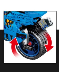 2-in-1 Dinosaurier T-Rex Motorrad Bausatz -Dinosaurier-Spielzeug Scab7b83291434f7c97810a27cdc849fen