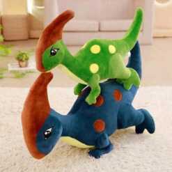 Dinosaurier Stofftier Parasaurolophus Kuscheltier (ca. 55-95cm) -Dinosaurier-Spielzeug product image 1056920898