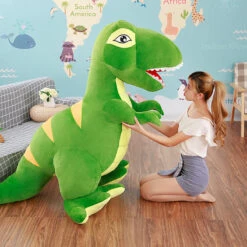 XXL Dinosaurier Stofftier Bis Zu 150cm! T-Rex Mega Groß Kuscheltier Dino -Dinosaurier-Spielzeug product image 1108570265