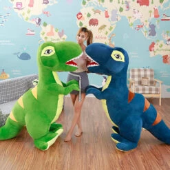 XXL Dinosaurier Stofftier Bis Zu 150cm! T-Rex Mega Groß Kuscheltier Dino -Dinosaurier-Spielzeug product image 1108570266