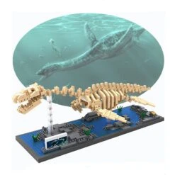 Tyrannosaurus Plesiosaurus Fossil Dinosaurier Modelle Baustein Set -Dinosaurier-Spielzeug product image 1125325429