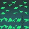 Leuchtende Dinosaurier Dino Aufkleber Luminous Sticker 8 Stk. 2 Leuchtende Dinosaurier Dino Aufkleber Luminous Sticker 8 Stk. -Dinosaurier-Spielzeug product image 1137234403