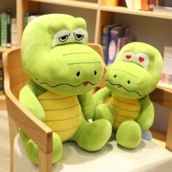 Lustiges Dinosaurier Krokodil Stofftier Im Comic Look (25-55cm) -Dinosaurier-Spielzeug product image 1200095713