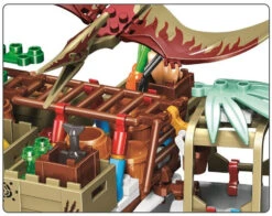 Jurassic World Bausteinset Dino Mit Mysteriösem Wasserfall Und Pterosaurier -Dinosaurier-Spielzeug product image 1212897605