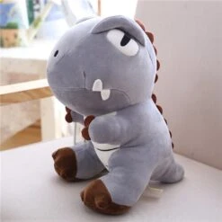 Lustige Dino Saurier Kuscheltiere (ca. 37cm, Verschiedene Farben) -Dinosaurier-Spielzeug product image 1293189741
