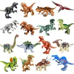 Dinosaurier Baustein Block Figuren - Verschiedene Motive Und Sets 40 Dinosaurier Baustein Block Figuren - Verschiedene Motive Und Sets -Dinosaurier-Spielzeug product image 1294152703