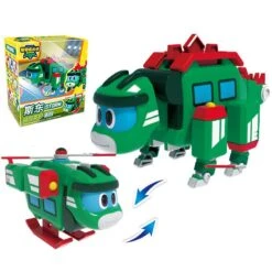 Transformer Dinosaurier - REX/PING/VIKI/TOMO - Spielzeug -Dinosaurier-Spielzeug product image 1294380710
