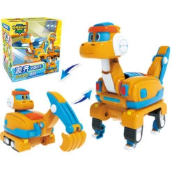Transformer Dinosaurier - REX/PING/VIKI/TOMO - Spielzeug -Dinosaurier-Spielzeug product image 1294380712