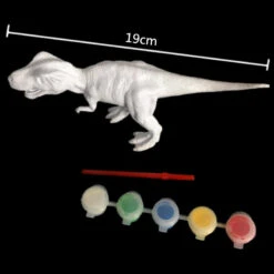 Dinosaurier Figuren Zum Anmalen Inkl. Pinsel Und Farbe -Dinosaurier-Spielzeug product image 1294419410