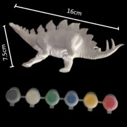 Dinosaurier Figuren Zum Anmalen Inkl. Pinsel Und Farbe -Dinosaurier-Spielzeug product image 1294419415