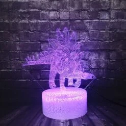 Tegosaurus Dinosaurier 3D LED Lampe Nachtlicht -Dinosaurier-Spielzeug product image 1294461069