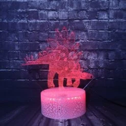 Tegosaurus Dinosaurier 3D LED Lampe Nachtlicht -Dinosaurier-Spielzeug product image 1294461070