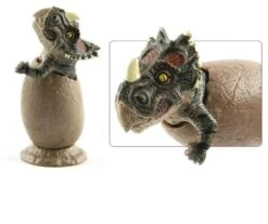 Mini Triceratops Dinosaurier Ei