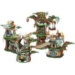 Jurassic World Dinosaurier Baumhaus Baustein Set Mit 1000 Bausteinen