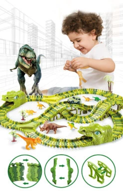 Dinosaurier Rennbahn, Rennstrecke Track Spielzeug Set Dino Toys 19 Dinosaurier Rennbahn, Rennstrecke Track Spielzeug Set Dino Toys -Dinosaurier-Spielzeug product image 1335611354