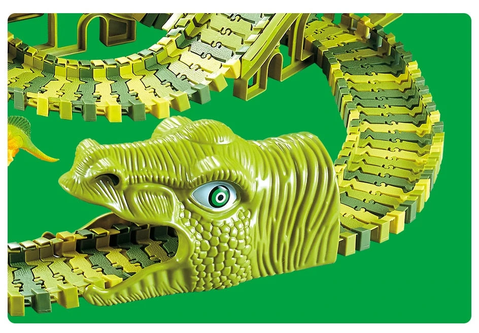 Dinosaurier Rennbahn, Rennstrecke Track Spielzeug Set Dino Toys 8 Dinosaurier Rennbahn, Rennstrecke Track Spielzeug Set Dino Toys – Bild 6