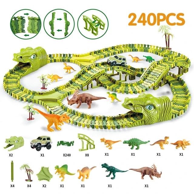 Dinosaurier Rennbahn, Rennstrecke Track Spielzeug Set Dino Toys 17 Dinosaurier Rennbahn, Rennstrecke Track Spielzeug Set Dino Toys – Bild 15