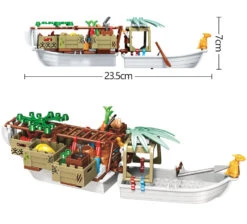 Jurassic World Dinosaurier Boot Mit Flugsaurier Und Zubehör (272 Teile) -Dinosaurier-Spielzeug product image 1417494104