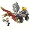 Jurassic World Dinosaurier Jeep Baustein Set Mit 138 Teilen Dino Spielzeug