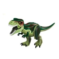 Jurassic World Grüner T-Rex 28cm Spielzeug Baustein Figur