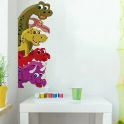 Süße Dino Die Um Die Ecke Schauen Wand Sticker Deko -Dinosaurier-Spielzeug product image 1519519543 6ef3dcd4 5a65 4fe1 8dd4 9db49c62a10a