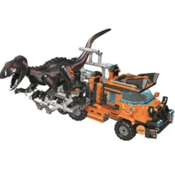 Dinosaurier Spielzeug Set Mit Truck, Dino, Motorrad Und Pflanze (551 Teile) -Dinosaurier-Spielzeug product image 1530010689