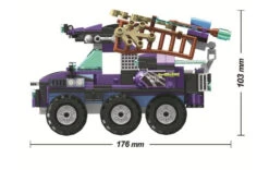 Dinosaurier Jurassic Baustein Set Mit Jeep Und 3 Figuren (422 Teile) -Dinosaurier-Spielzeug product image 1530012847