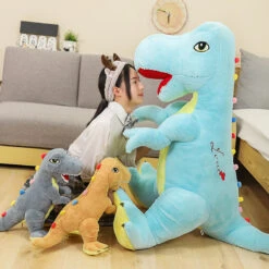 Liebliches Tyrannosaurus Rex Kuscheltier In Verschiedenen Größen Und Farben -Dinosaurier-Spielzeug product image 1539680820