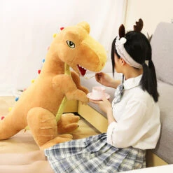 Liebliches Tyrannosaurus Rex Kuscheltier In Verschiedenen Größen Und Farben -Dinosaurier-Spielzeug product image 1539680823