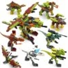 Jurassic World Dinosaurier Baustein Set Mit 8 Dinos