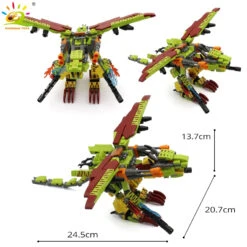 Jurassic World Dinosaurier Baustein Set Mit 8 Dinos -Dinosaurier-Spielzeug product image 1562314174