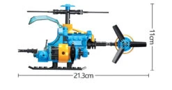 Dino Jurassic Hubschrauber Baustein Set Mit Pterosaurier Figur -Dinosaurier-Spielzeug product image 1594084056