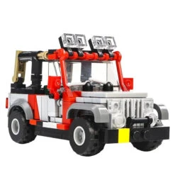 Jurassic Park Jeep Auto Fahrzeug Baustein Set (211 Teile) -Dinosaurier-Spielzeug product image 1601596790
