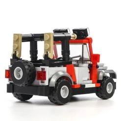 Jurassic Park Jeep Auto Fahrzeug Baustein Set (211 Teile) -Dinosaurier-Spielzeug product image 1601596792
