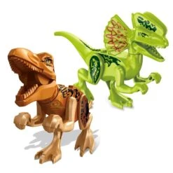 8 Stk. Dinosaurier Baustein Figuren Set -Dinosaurier-Spielzeug product image 1609495257