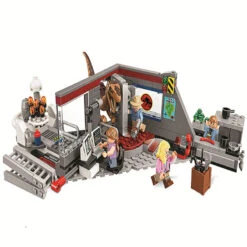 Jurassic Velociraptor Labor Baustein Set