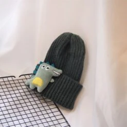 Beanies Kinder (2-7 Jahre) Mütze Für Winter Mit Niedlichen Dino Motiv -Dinosaurier-Spielzeug product image 1610350984