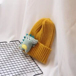 Beanies Kinder (2-7 Jahre) Mütze Für Winter Mit Niedlichen Dino Motiv -Dinosaurier-Spielzeug product image 1610350988