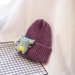 Beanies Kinder (2-7 Jahre) Mütze Für Winter Mit Niedlichen Dino Motiv -Dinosaurier-Spielzeug product image 1610350989