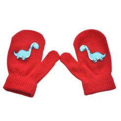 Cartoon Dinosaurier Kinder (1-5 Jahre) Handschuhe -Dinosaurier-Spielzeug product image 1610403315