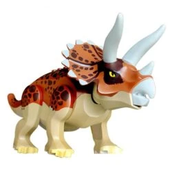 Triceratops Baustein Figur
