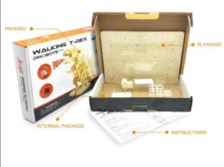 Interaktives Bauset Aus Holz - Walking T-Rex Spielzeug -Dinosaurier-Spielzeug product image 1614686290