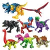 Bunte Dinosaurier Im Spielzeug Set (8 Figuren)