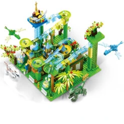 Tolle Dinosaurier Murmelbahn Zum Bauen -Dinosaurier-Spielzeug product image 1641485218