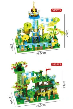 Tolle Dinosaurier Murmelbahn Zum Bauen -Dinosaurier-Spielzeug product image 1641485224